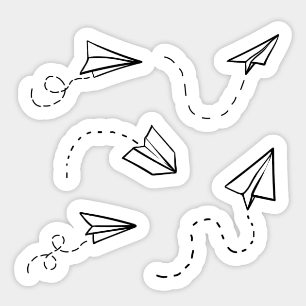 Plane game Sticker by LaPetiteBelette